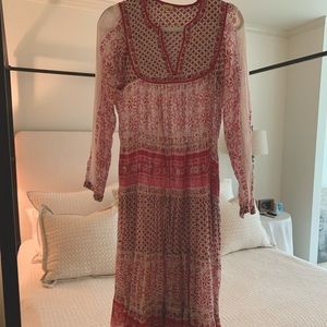 Matta New York maxi dress in berry